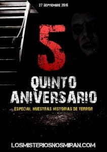 Cartel especial V Aniversario